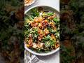 Chili-Maple Roasted Delicata Squash and Kale Salad 🥗 #shorts #saladrecipe