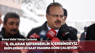 Bursa Valisi Canbolat: "Kayıp İki Dağcıdan Şu Ana Kadar Bir İz Yok"
