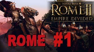 Total War: Rome 2 - Empire Divided - Aurelian Rome Campaign #1
