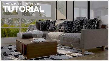 Twinmotion 2020 | Living Room [ Interior Render ] Tutorial