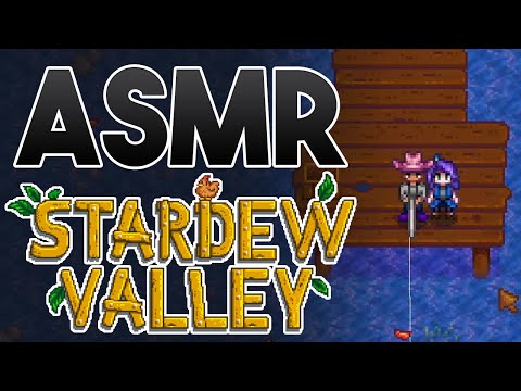 ASMR Stardew Valley: Fishing and Reading About Fish