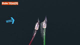 Sailboats on the same tack - Rule 12 (a)(ii) Guide