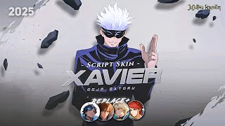 SCRIPT XAVIER GOJO SATORU FULL EFFECT VOICE PATCH TERBARU
