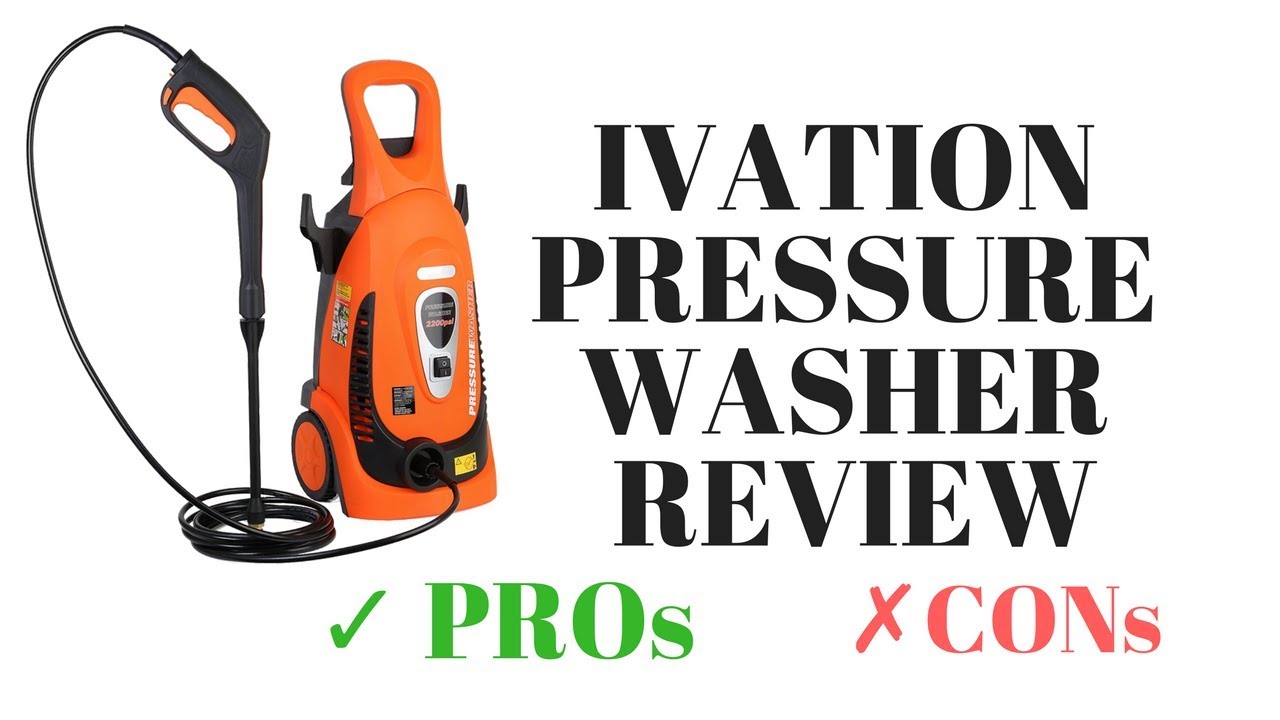 Ivation Pressure Washer Review (PROs and CONs) YouTube