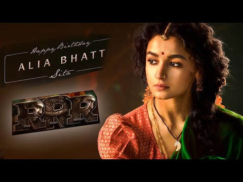 Happy Birthday Alia Bhatt as Sita l RRR l aliabhatt happybirthday Jrntr ramcharan