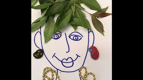 Portrait with Found Objects