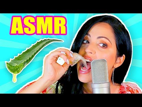 ASÍ SUENAN LOS ALIMENTOS QUE COMEMOS! PROBANDO ASMR por Primera Vez OMG - SandraCiresArt