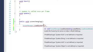 Lecture 20- Scene management and Switching between the scenes in Unity