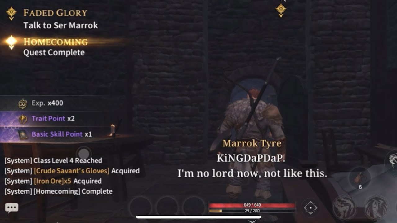 Homecoming Quest GoT Kingsroad 