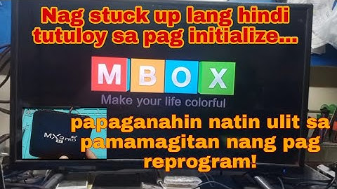 MXQ Pro 4K 5G stuck logo solution@afelectronicslab