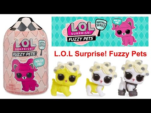 youtube lol surprise fuzzy pets