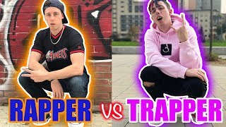 Video thumbnail of "RAPPER VS TRAPPER freestyle (Prod. Keezy & JVLI)"