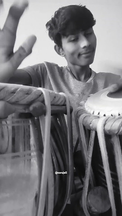 Chalte Chalte yunhi koi mil gya tha || tabla cover by Srujal Kohale#trending #cover#tabla#tablacover