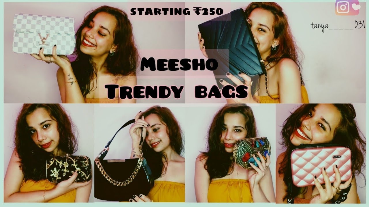 MEESHO BAGS HAUL Bags Starting Rs250 Trendy slings bags, purses