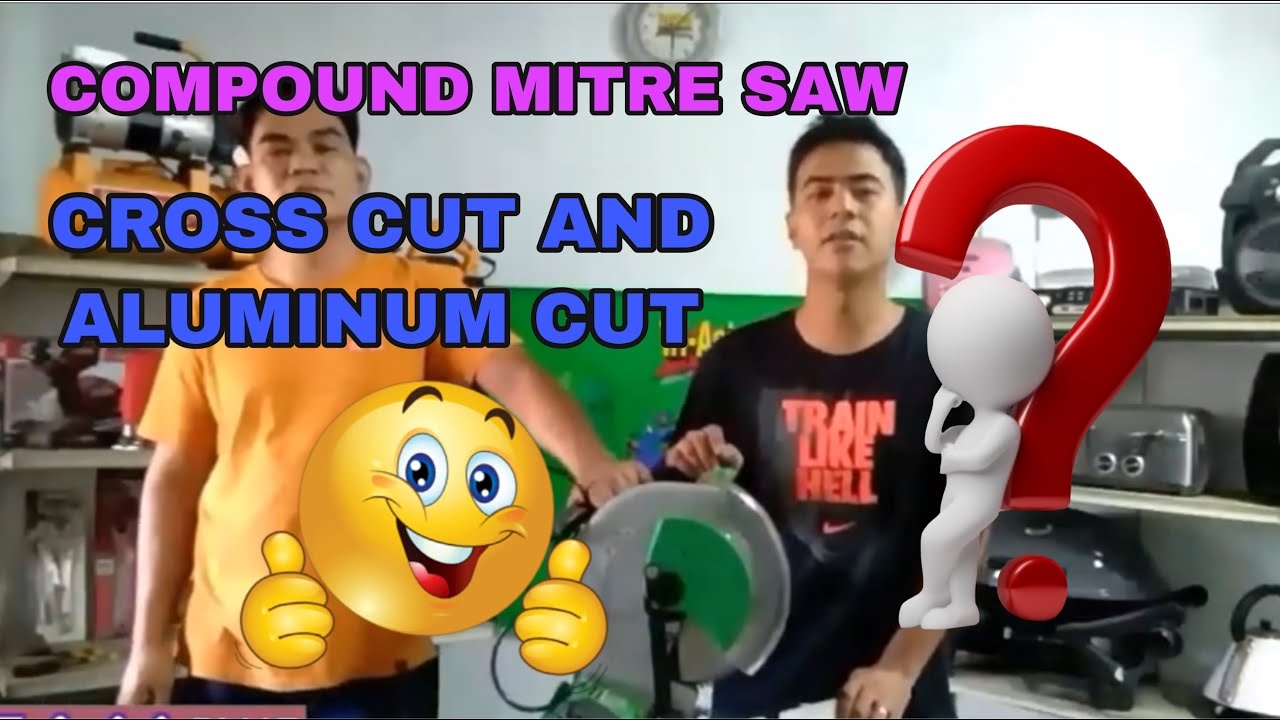 Compound mitre saw cross cut and aluminum cut, gaano nga ba kadali gamitin? bodega tv channel