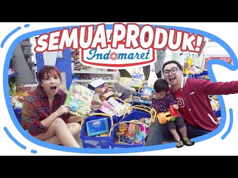 BELI SEMUA PRODUK DI INDOMARET Wkwkwk #BORONG