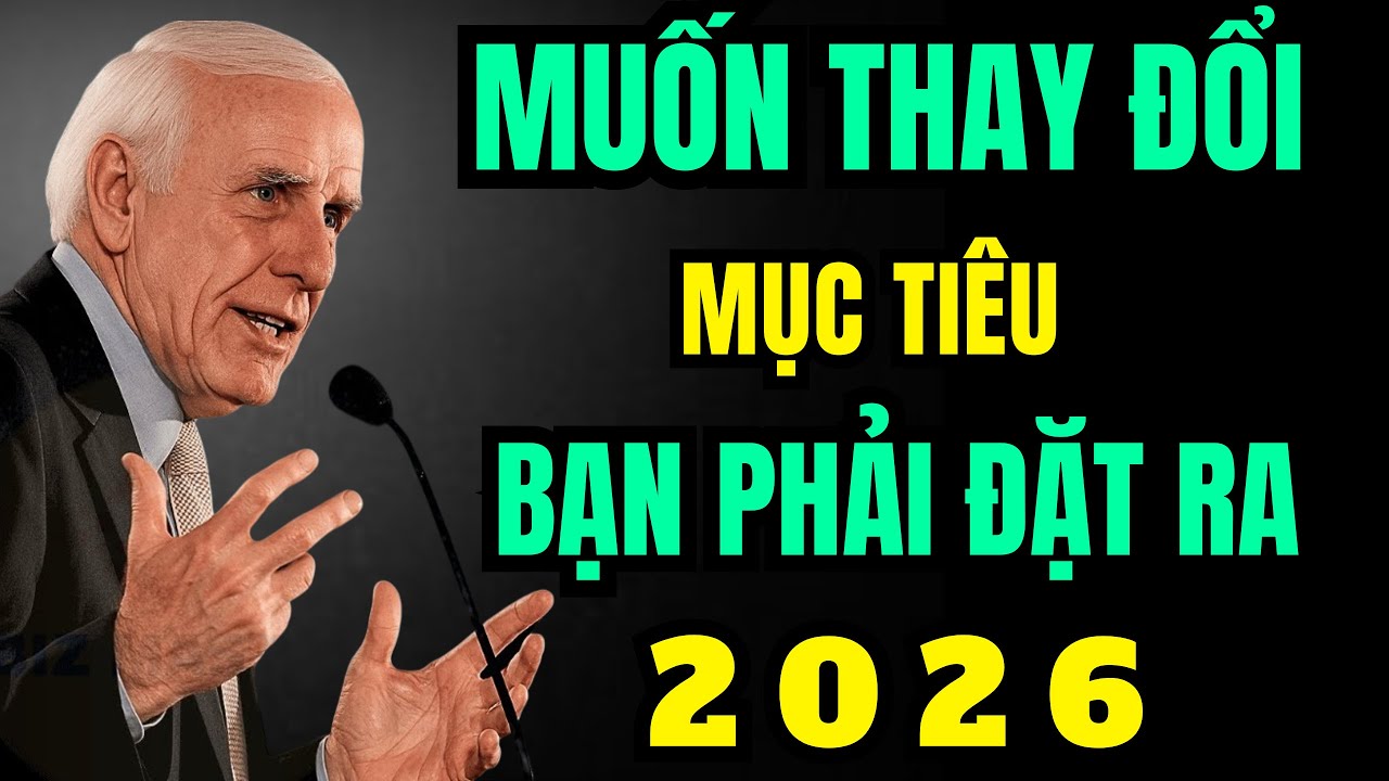 Muốn Thay Đổi ?  8 Mục Tiêu Bạn Phải Đặt Ra Trong Năm 2026 | Động Lực Từ Jim Rohn