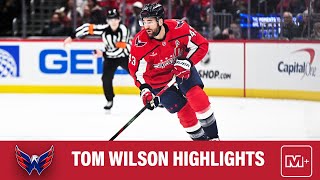Tom Wilson 2025-26 first half Capitals highlights