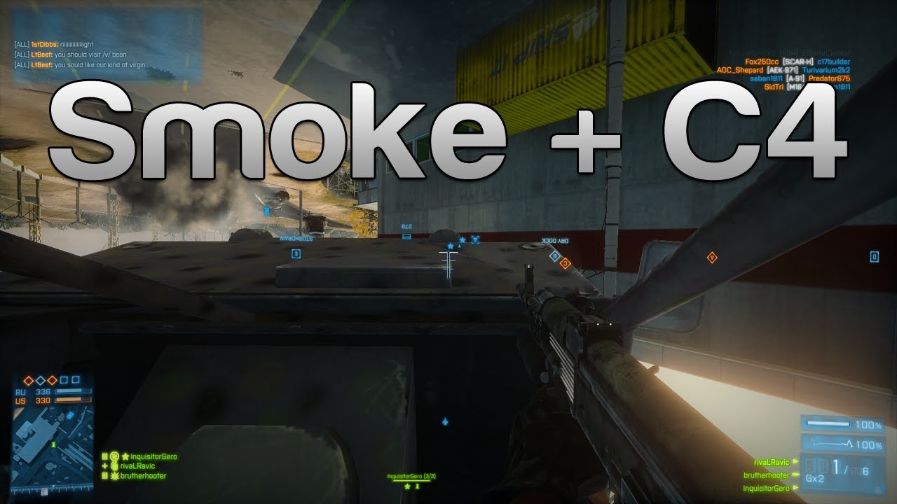 Battlefield 3 Smoke + C4