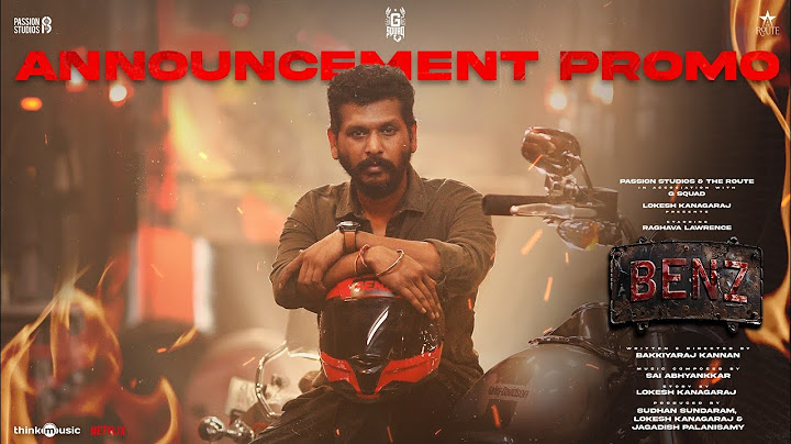Benz - Announcement Promo | Raghava Lawrence| Lokesh Kanagaraj| Bakkiyaraj Kannan| @SaiAbhyankkar