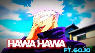 Hawa Hawa Song Anime Edit Ft. Gojo #animeedit #gojo #jujutsukaisen #naruto #edit #viraledit #viral