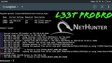 REMOTE Exploit !!LinuxSERVER || samba vulnerability  from Kali nethunter
