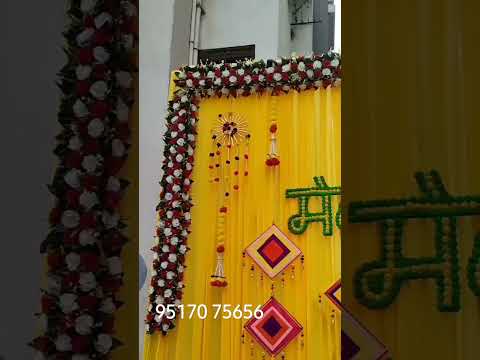 balloon decoration haldi