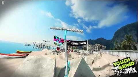 【Touchgrind BMX】Ride the entire course at full speed without crashing [West Pier]
