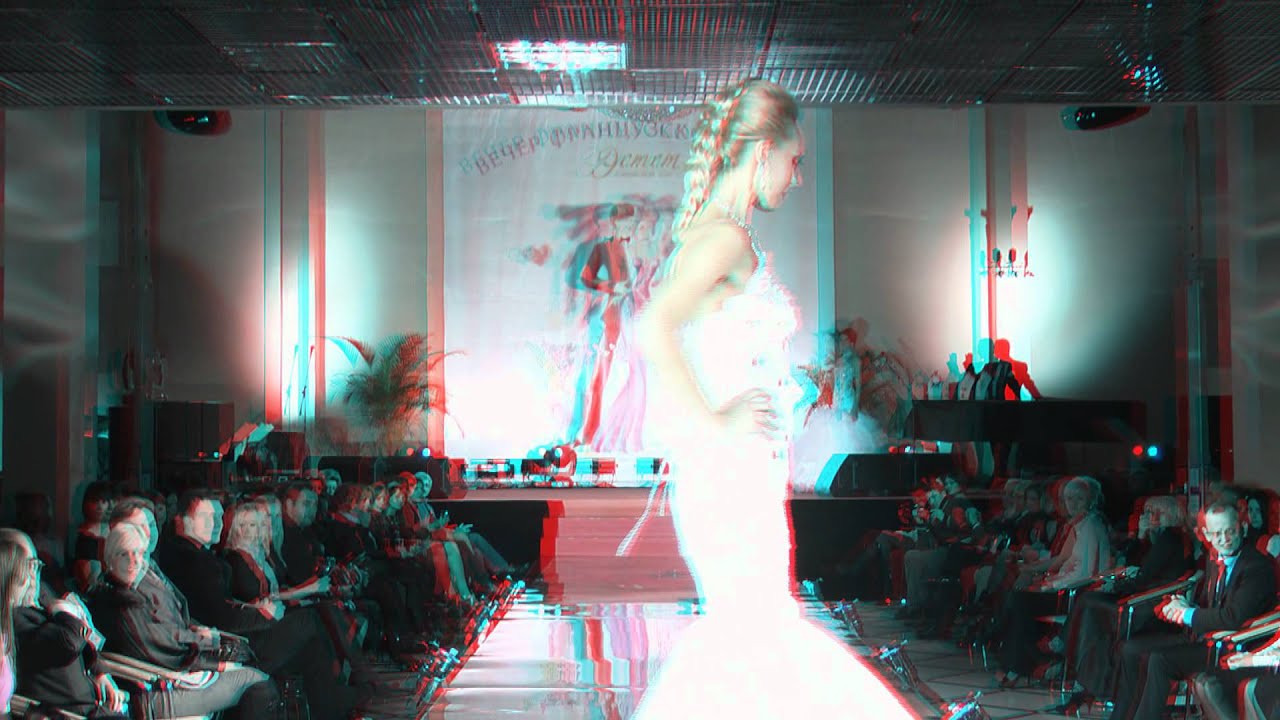 Показ мод 3D (анаглиф)