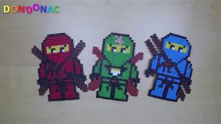 Perler beads: Ninjago - Kai