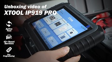 XTOOL IP919 PRO Package Reveal