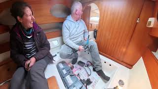 Upgrading Our Dragonfly Trimaran: Rudder Bearings, Victron SmartShunt and New AIS install.