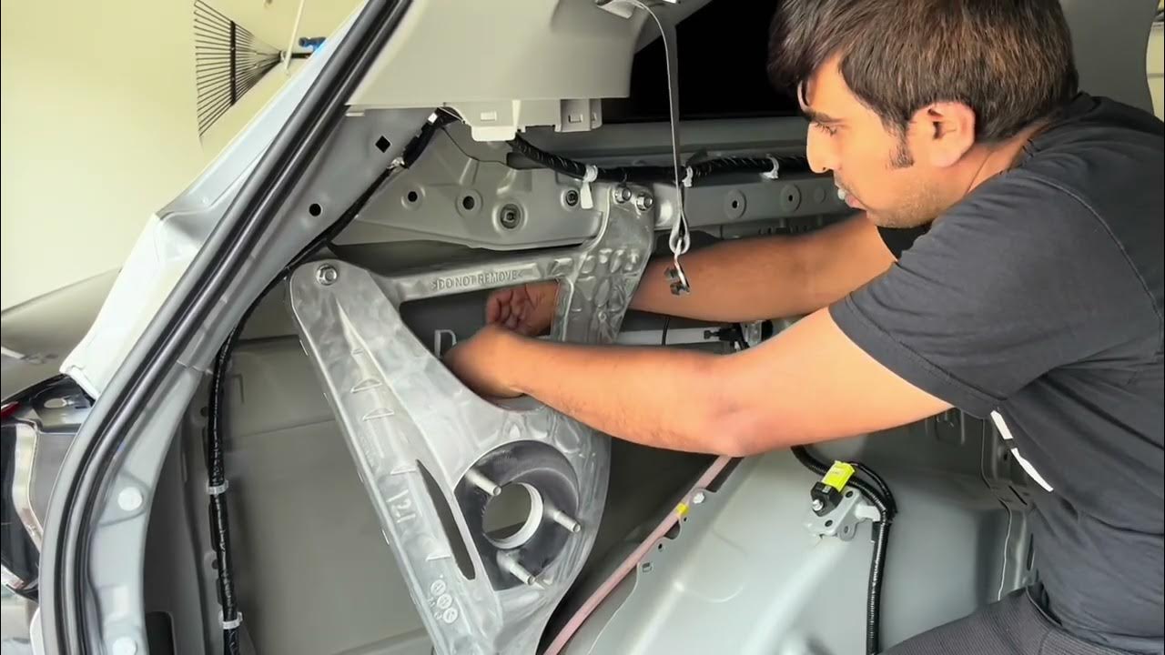 Hybrid Toyota Sienna Spare Tire Kit Installation (2021+ model years) #
