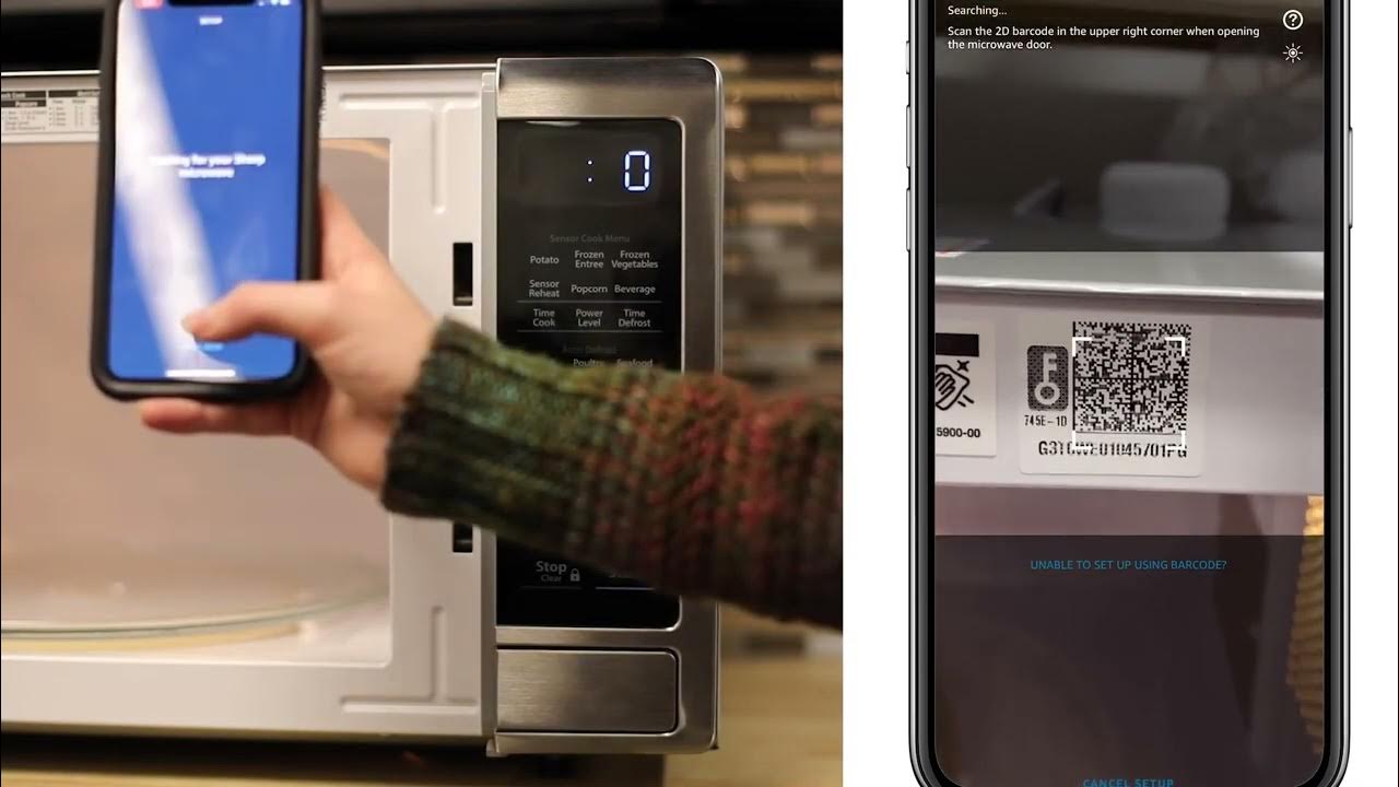 Sharp Carousel SMC1449FS Microwave Alexa Pairing YouTube
