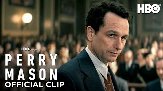 Perry Questions a Witness That's Guessing | Perry Mason | HBO