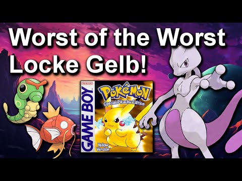 Die SCHLIMMSTE Pokemon Gelb Nuzlocke die überhaupt möglich ist! (Worst of the Worst Locke)