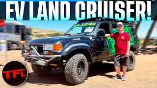 Here Is How I Built an ELECTRIC Toyota Land Cruiser On a Small Budget!