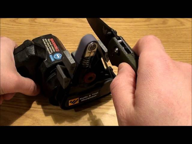 How to use the Work Sharp Pocket Knife Sharpener 