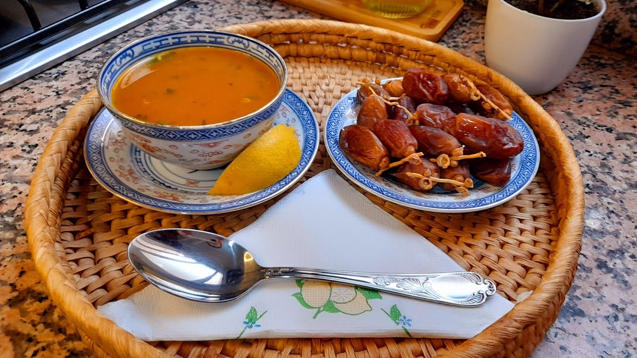 شربة الدجاج والخضر لذيذة بزاف ومتشبعوش منها صحيةوسهلة التحضير لمائدة الافطار🌛شهيوات رمضان🌜