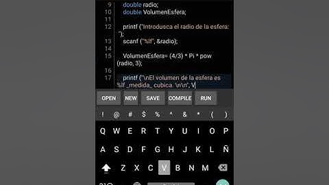 Aplicación para programar en lenguaje C con Android [Link en la descripción]