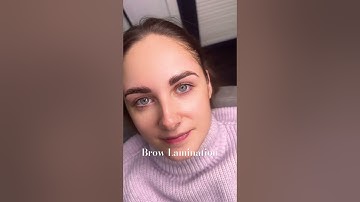 Brow Lamination #browshaping #browlamination #brows #beauty #bristol #fyp #viral