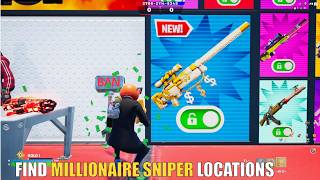 SUPER RED VS BLUE TYPICAL GAMER FORTNITE - FIND MILLIONAIRE SNIPER LOCATIONS