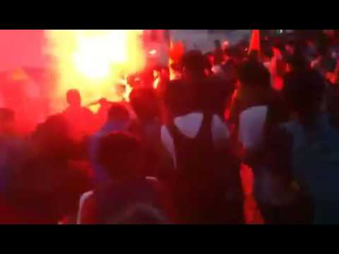 Barra Brava 17 De Julio Caravana Aniversario 42 Anos Youtube