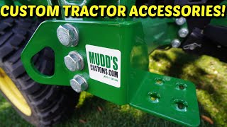 new john deere tractor accessories! john deere 1025r & more!