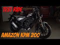 Amazon Motorcycle KPM 200cc Test Ride