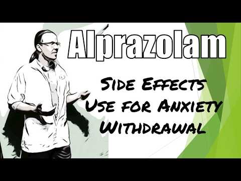 Alprazolam 0.25 mg, 0.5 mg, 1 mg விமர்சனம் 💊 பக்க விளைவுகள், திரும்பப் பெறுதல் மற்றும் கவலைக்கான பயன்பாடு உட்பட