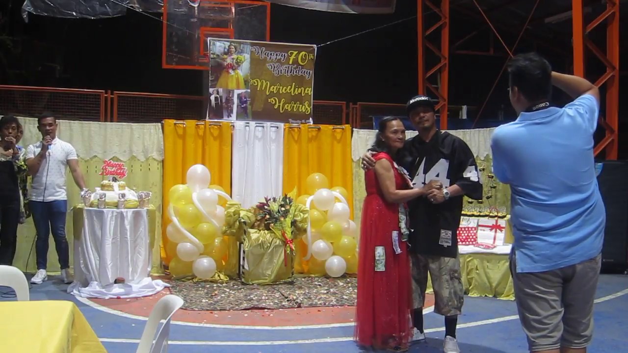 Dance with my Mother @Mommy's 70th Birthday part 3 - YouTube