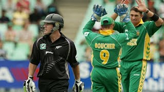 South Africa vs New Zealand 2007 1st ODI Durban - Full Highlights