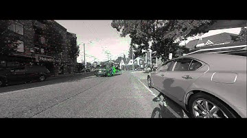 KLT tracking drift example