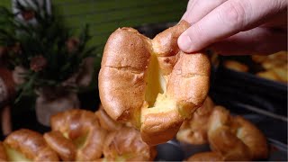 HOW TO MAKE GOOD POPOVERS/YORKSHIRE PUDDING THAT NEVER FAIL!!